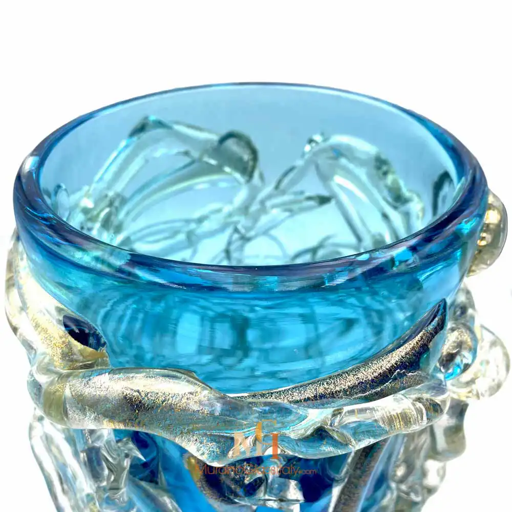 Oceania 3 – Murano Blue Vase