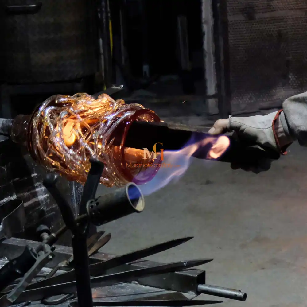 Oceania creation2 – Murano Blue Vase