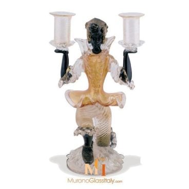 Murano Glass Candle Holders