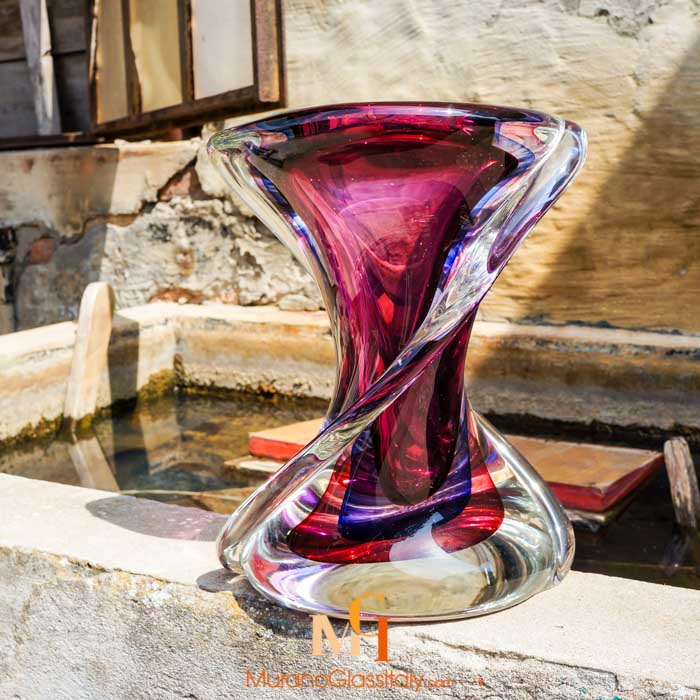 Twist - Murano Art Glass Vase