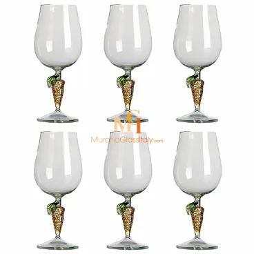 verre à vin cristal murano