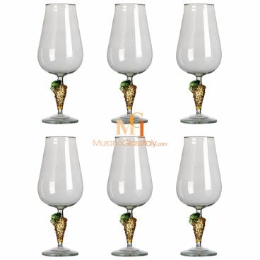 verre vin murano