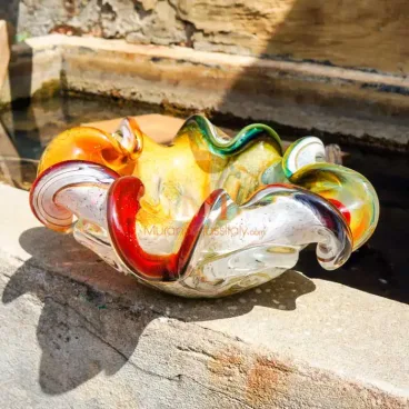 Muranoglas Schale