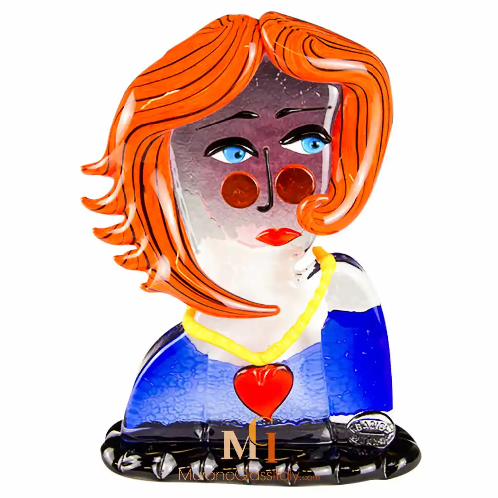 Snow White – Glass Sculpture – Red Riding Hood