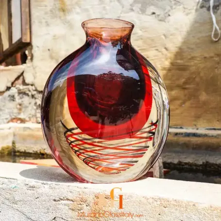 Vintage Glass Vase | OFFICIAL MURANO GLASS STORE