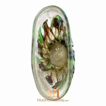 Green Murano Vase