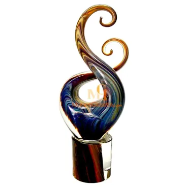  ديكور مورانو من  زجاج العقيق 