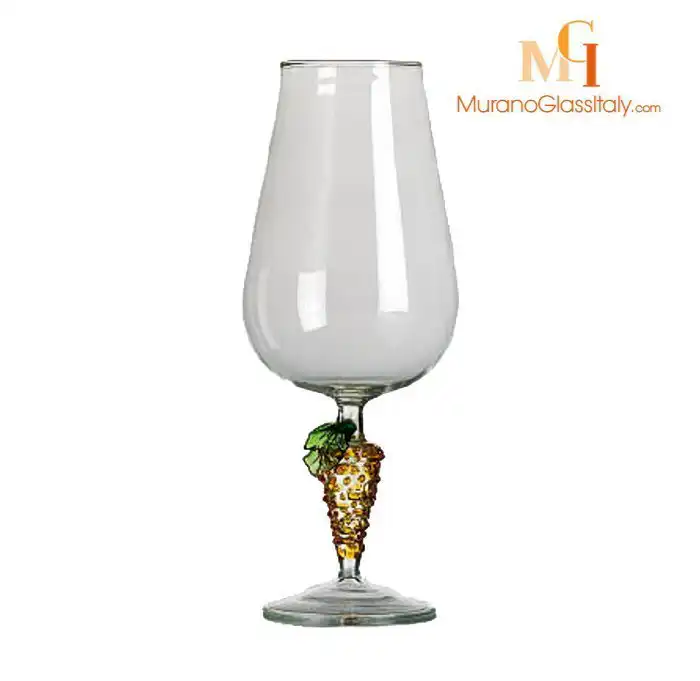 White Wine Glass – Murano Drinking Glass