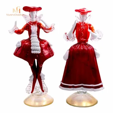 italian glass figurine