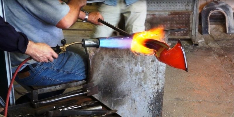 Badioli Art Glass Making