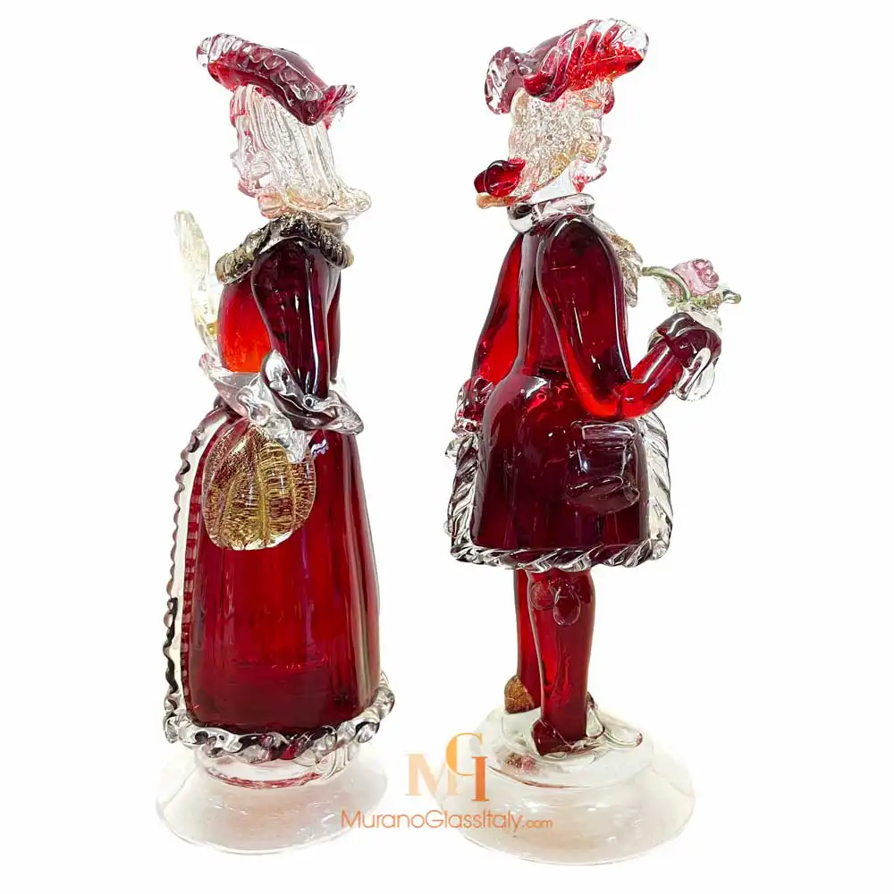 Venezianische Masken 3 – Glasfiguren Glasfiguren