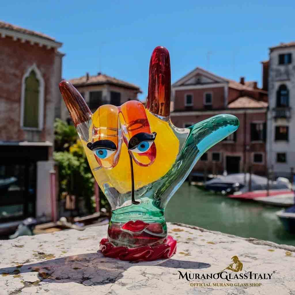Murano Glass Hand Sculpture | OFFICIAL GLASS SHOP