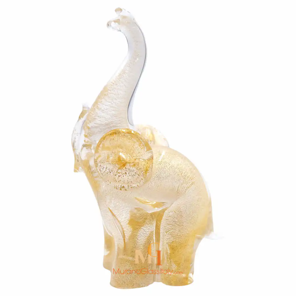 Dumbo - Murano Glass Elephant Murano Glass Elephant
