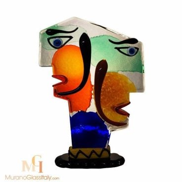 Muranoglas Skulptur