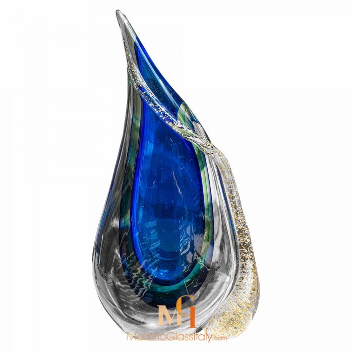 Vase Bouteille Murano