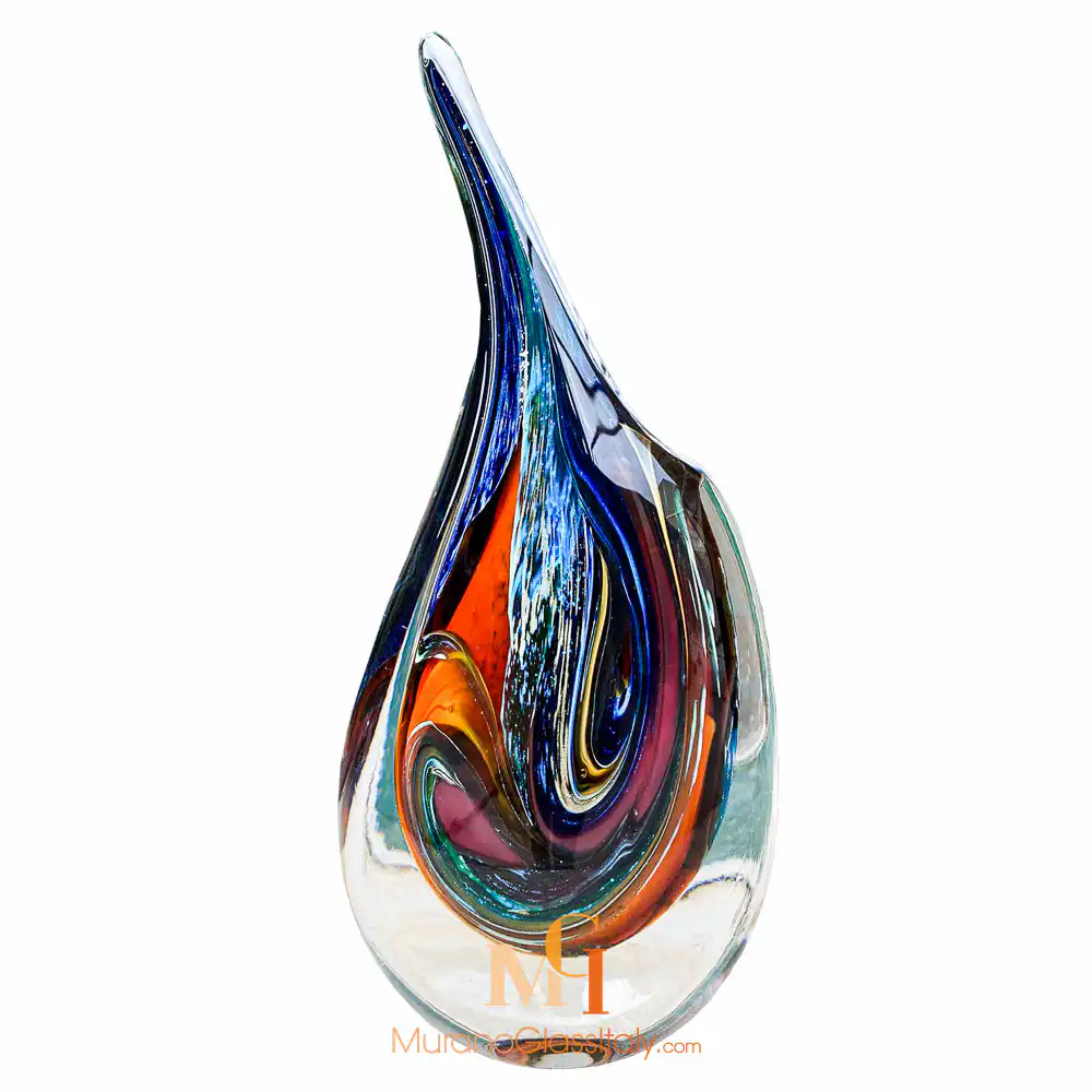 Colorful Spring Vase - 意大利千花玻璃花瓶 - 产品正面图 意大利千花玻璃花瓶