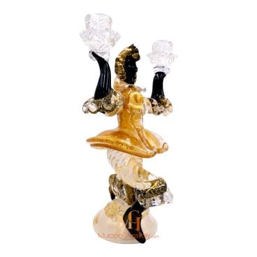 Murano Glass Candle Holders