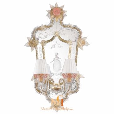 italian glass mirror
