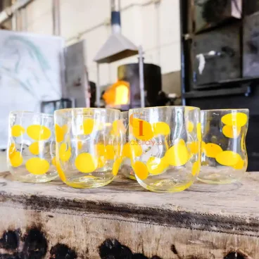 mundgeblasene gläser