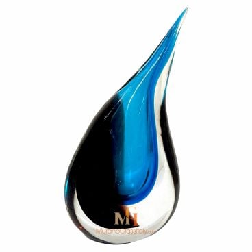 Sommerso Murano Vase