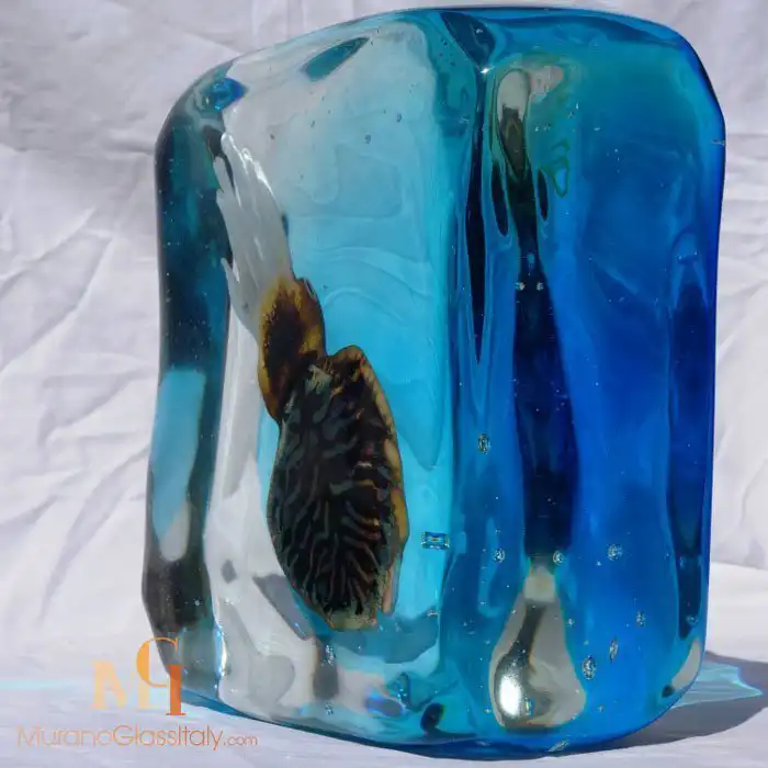 Oball sea sculpture side view