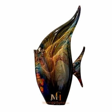 art glass fish