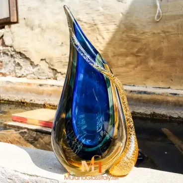 Vase Bouteille Murano