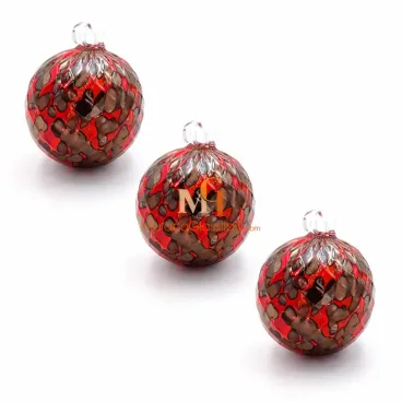 glass Christmas ornaments