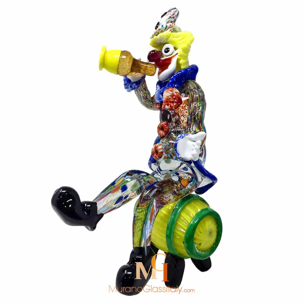 Clown Figurines Boozy devant clown figurines