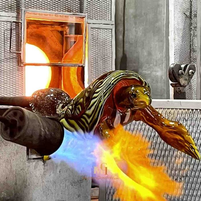 VINTAGE　MURANO ムラーノ　ガラス　置物　タートル　亀 Murano Glass Turtle | OFFICIAL MURANO GLASS STORE