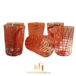 Murano Glass Drinking Glasses