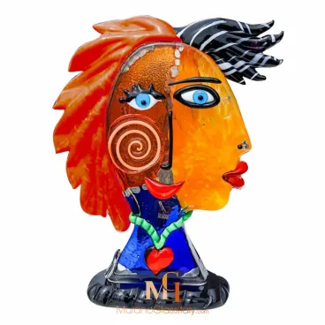 ماتريمونيو أحمر - منحوتة زجاجية للزواج