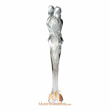 Clear Glass Sculpture