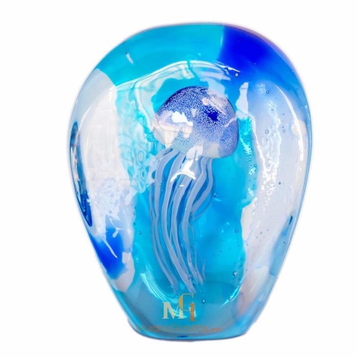 Qualle Aquarium aus Murano
