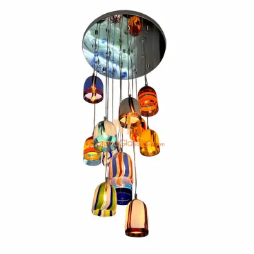 Caleidoscopio Deluxe - Подвесные светильники из цветного стекла