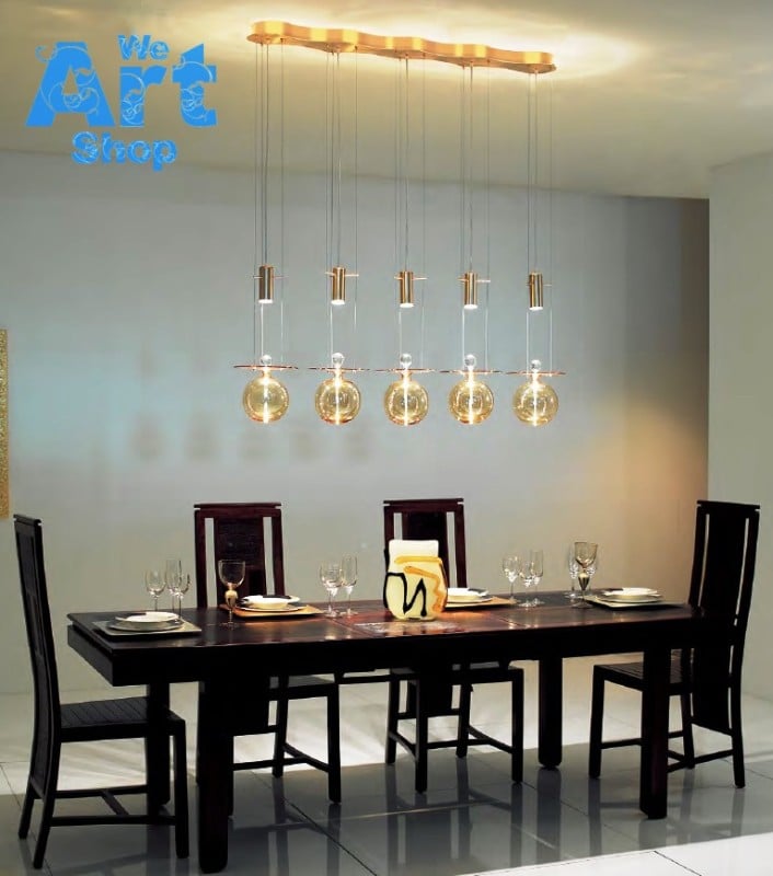 italian glass chandelier