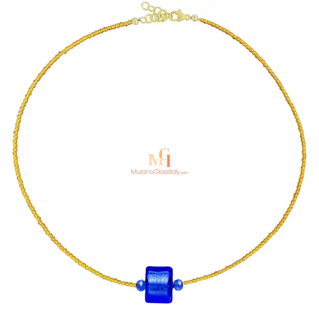 Eclat Blue – Antica Murrina Necklace Antica Murrina Necklace