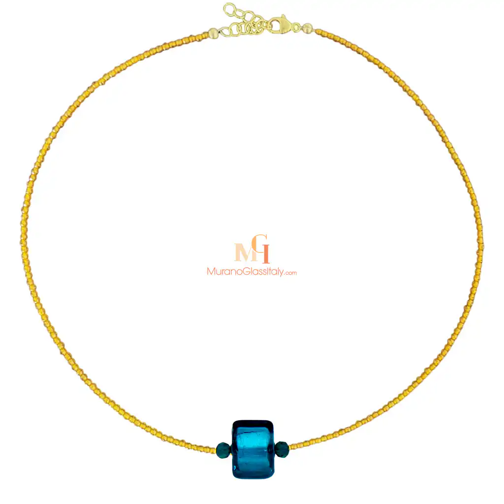 Eclat Turquoise - Antica Murrina Necklace Antica Murrina Necklace