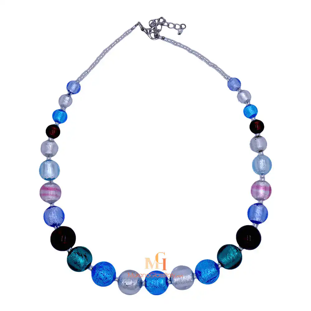Glam - Murano Glass Beads Necklace Murano Glass Beads Necklace
