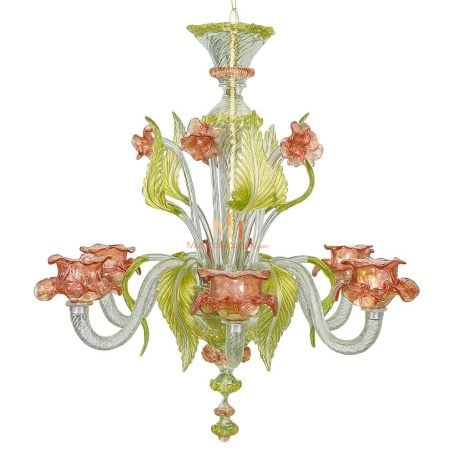 MURANO Decorato a Mano ムラノ ハイエナメル コンポート MURANO