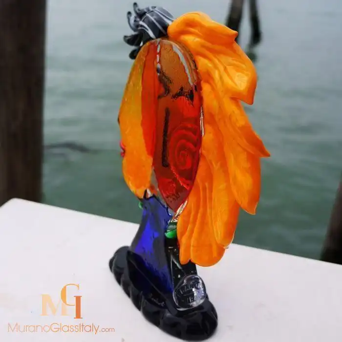 穆拉诺手工玻璃雕塑