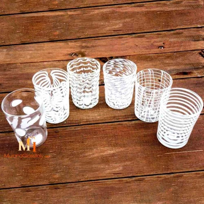 venetian glass tumblers