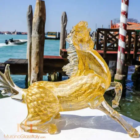 Golden-Horse-front-view-