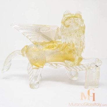 Leone di San Marco Or - Lion Cristal Murano