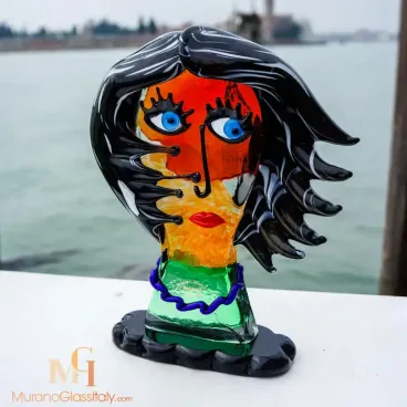 فيرونيكا - زجاج منفوخة يدوياً من البندقية