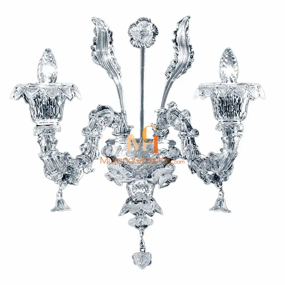 Ca' Rezzonico - Applique Murale en Verre de Murano Applique Murale en Verre de Murano