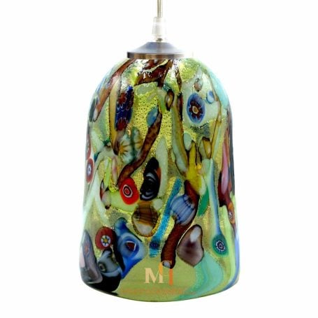 MURANO GLASS ムラノ レッド ライオン モチーフ 装飾 デカンタ