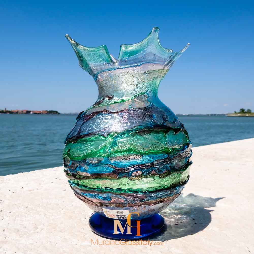 Vase Verre Soufflé Venise Boutique OFFICIELLE Murano
