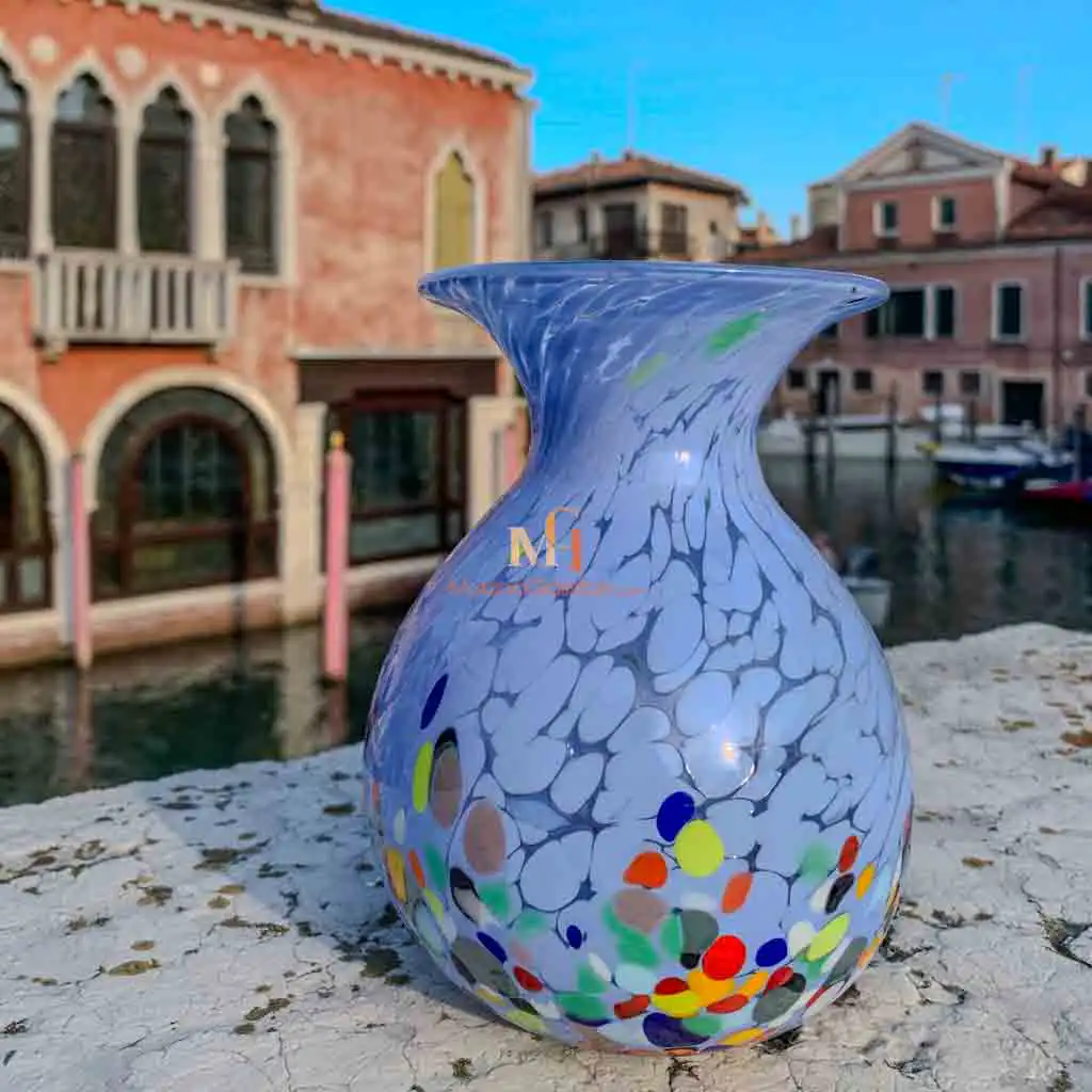Pan S – Red Murano Glass Vase