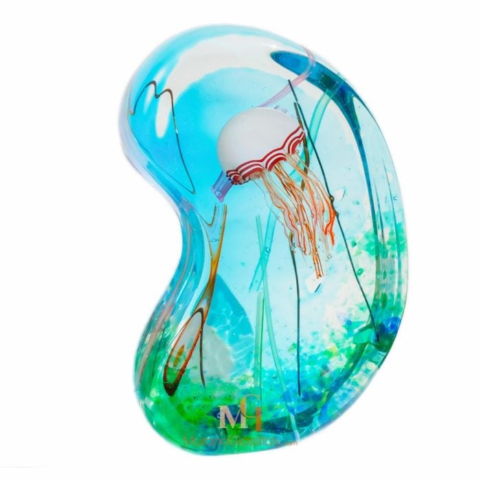 Jellyfish Glass Sculpture